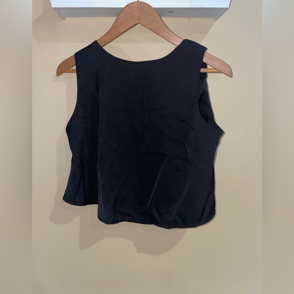Black Crop Top
